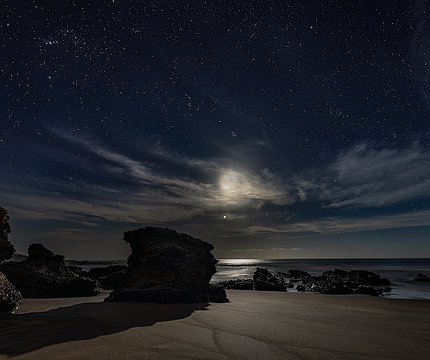 "La Solapa" im Mondlicht