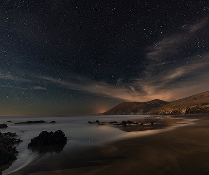 "La Solapa" im Mondlicht