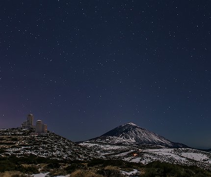 Winter in den Cañadas del Teide