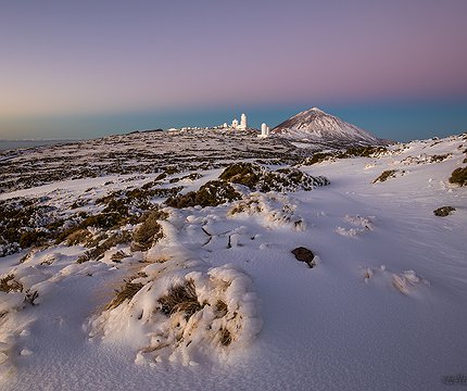 Winter in den Cañadas del Teide