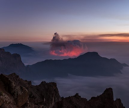 Vulkanausbruch La Palma Oktober 2021 / Erupción volcánica La Palma Octubre 2021
