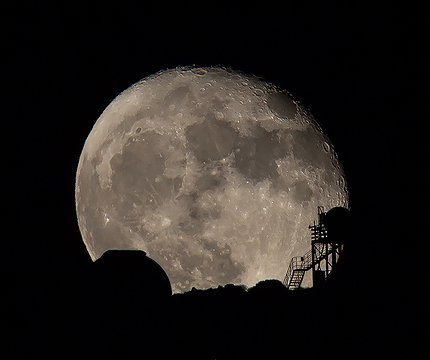 Mondaufgang bei Izaña