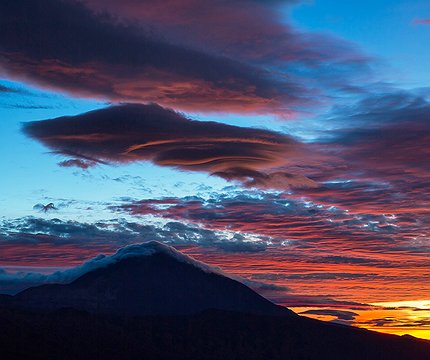 Teide bei Sonnenuntergang